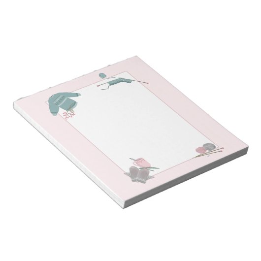 Knittern Notizblock (angewinkelt)