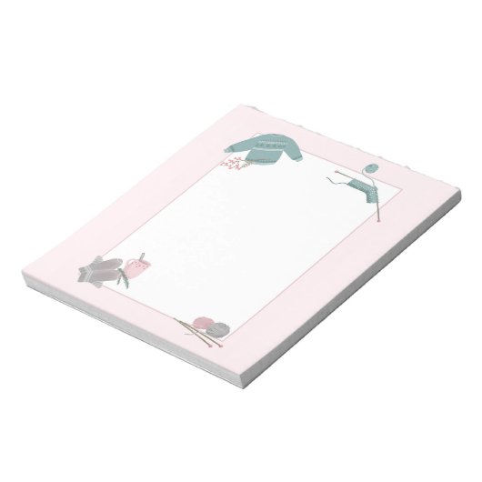 Knittern Notizblock (Rotiert)