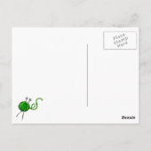 Knittern Postkarte (Rückseite)