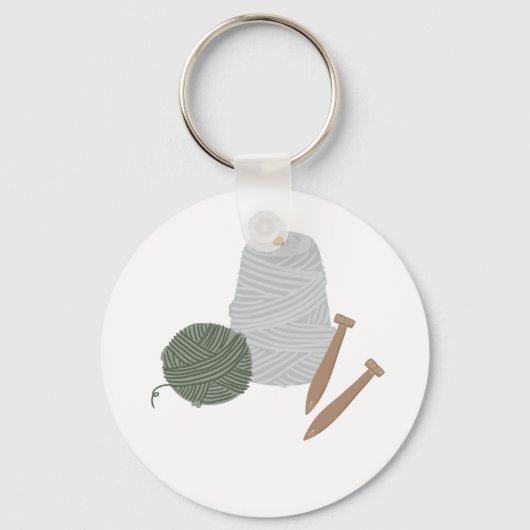 Knittern Schlüsselanhänger (Vorderseite)