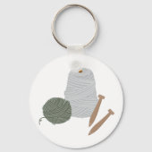 Knittern Schlüsselanhänger (Rückseite)