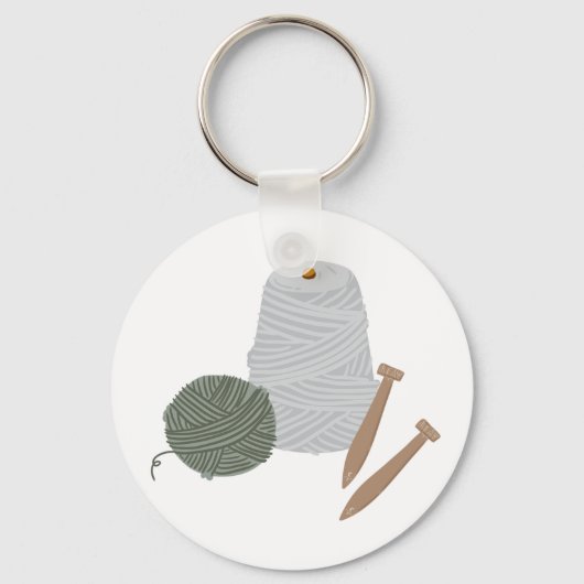 Knittern Schlüsselanhänger (Rückseite)