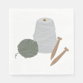 Knittern Serviette (Vorderseite)