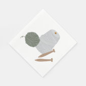 Knittern Serviette (Ecke)