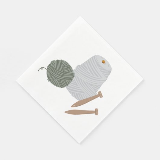 Knittern Serviette (Ecke)