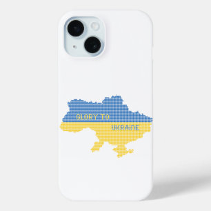 Knittern ukrainischer Staat Landkarte Text Ruhm an Case-Mate iPhone Hülle