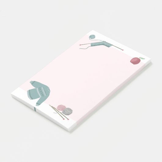 Knitternotizen Post-it Klebezettel (angewinkelt)