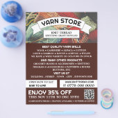 Knitterpackung, KnitterStore, Garnspeicher Flyer (Einzeln)