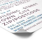 Knitterpackungen, KnitterStore, Garnspeicher Poster (Ecke)