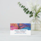 Knitterpackungen, KnitterStore, Garnspeicher Visitenkarte (Stehend Vorderseite)