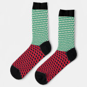 Knitterwirkung Socken (Linkes Detail)