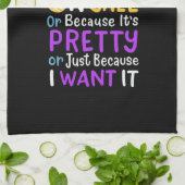 Knitterwolle Geschirrtuch (Gefaltet)