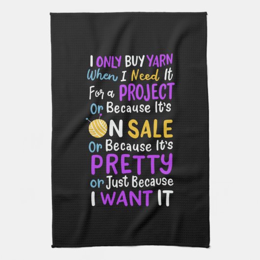 Knitterwolle Geschirrtuch (Vertikal)