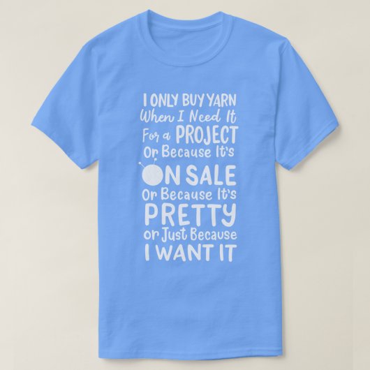 Knitterwolle T-Shirt (Design vorne)