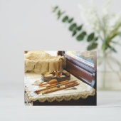 Knitterzubehör Postkarte (Stehend Vorderseite)