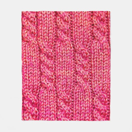Knitting_015_by_JAMFoto Fleecedecke (Vorderseite)