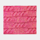 Knitting_015_by_JAMFoto Fleecedecke (Vorderseite (Horizontal))