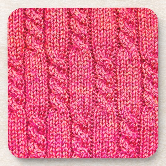 Knitting_015_by_JAMFoto Getränkeuntersetzer (Vorderseite)