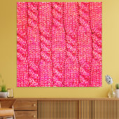 Knitting_015_by_JAMFoto Leinwanddruck (Insitu (Wohnzimmer))