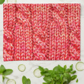Knitting_016_by_JAMFoto Geschirrtuch (Gefaltet)