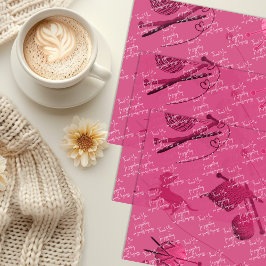 "Knitting Business" - Danke, dass Sie die Nachrich Seidenpapier