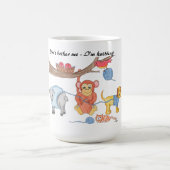 Knitting - Don't Bother Me, I'm Knitting Kaffeetasse (Mittel)