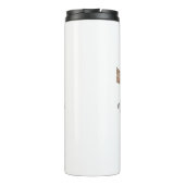 Knitting - Don't Bother Me - I'm Knitting Thermosbecher (Rückseite)