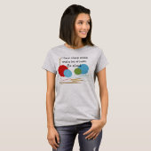 Knitting Humor T-Shirt (Vorne ganz)