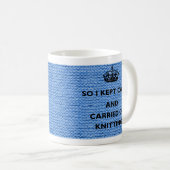 kNITTING Kaffeetasse (VorderseiteRechts)