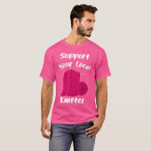 Knitting Knit Knitter Yarn Wool Creating Knitted W T-Shirt (Vorne ganz)