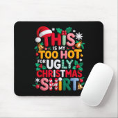 Knitting This Is My It's Too Hot For Ugly Christma Mousepad (Mit Mouse)
