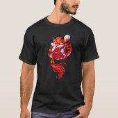 Knitting Tiger For Grandma And Chinese New Year Of T-Shirt (Vorderseite)