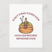 KNITTSTELLEN POSTKARTE (Vorderseite)