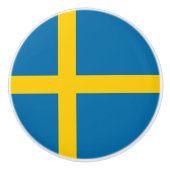 Knob der schwedischen Keramik (Schweden) Keramikknauf (Vorderseite)