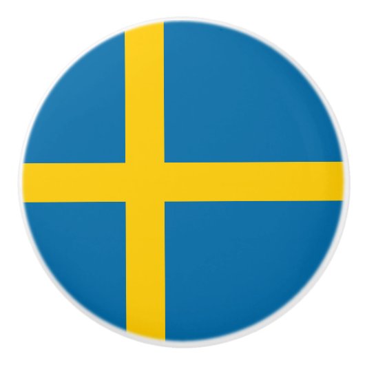 Knob der schwedischen Keramik (Schweden) Keramikknauf (Vorderseite)