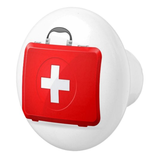 Knob für Erste Hilfe - SRF Keramikknauf (Rechts)