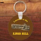 Knob Hill Schlüsselanhänger - Retro-Stil (Vorderseite)