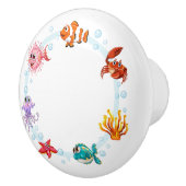 Knob-Sea-Life-Keramik-Knoblauch für Keramik Keramikknauf (Rechts)