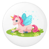 Knob-Unicorn-Keramik-Knoblauch für Keramiken Keramikknauf (Vorderseite)