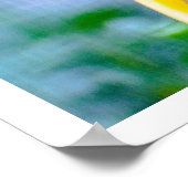 Knobbed Hornbill Poster (Ecke)