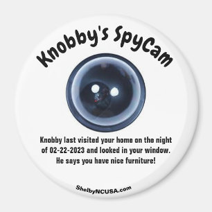 Knobby-SpyCam-Magnet Magnet