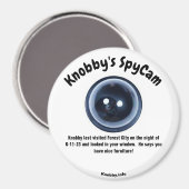 Knobby's SpyCam Forest City Fun Kühlschrank Magnet (Vorderseite/Rückseite)