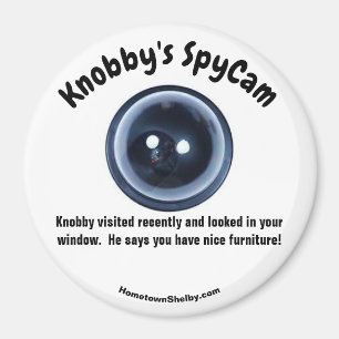 Knobby's SpyCam Fun Kühlschrank Magnet