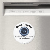 Knobby's SpyCam Shelby Cafe Magnet (In Situ (Geschirrspüler))