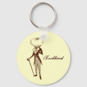Knobhead Schlüsselanhänger (Vorderseite)