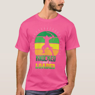 Knoblauch beladene Bow Compound Bow Bogenschießen T-Shirt