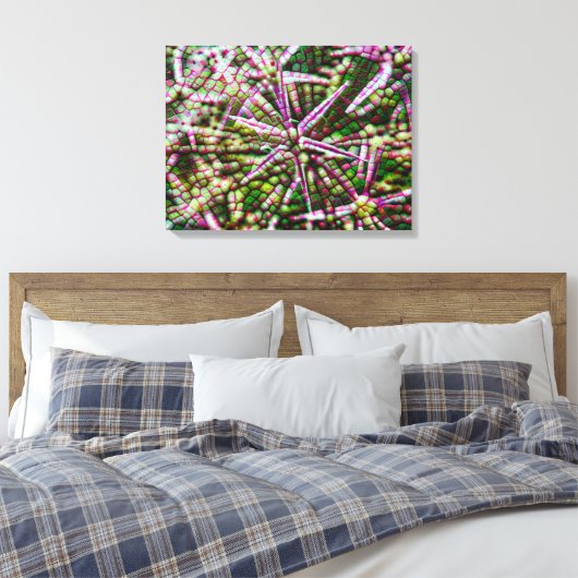 Knoblauch Blume Zelluläre Abstrakte Wand Kunst (Insitu (Schlafzimmer))