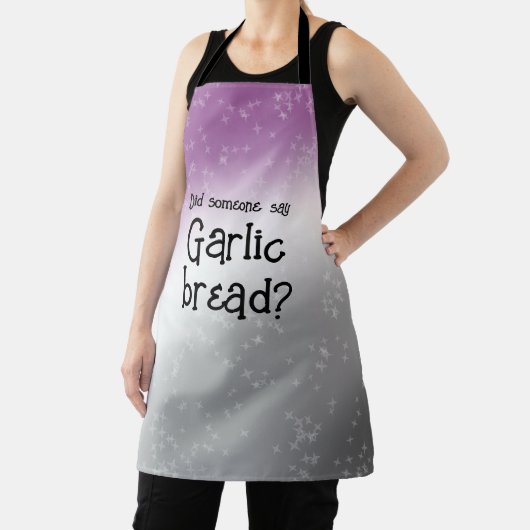 Knoblauch Brot Ace stolz Glitzer Schürze (InSitu)