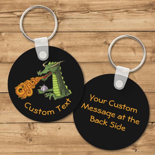 Knoblauch-Dragon-Schlüsselanhänger Schlüsselanhänger