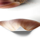 Knoblauch Fotodruck (Ecke)